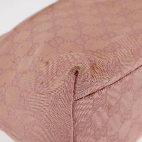 Authentic GUCCI GG Canvas Shoulder Bag Pink Silver 001 3386 - Picture 16 of 16